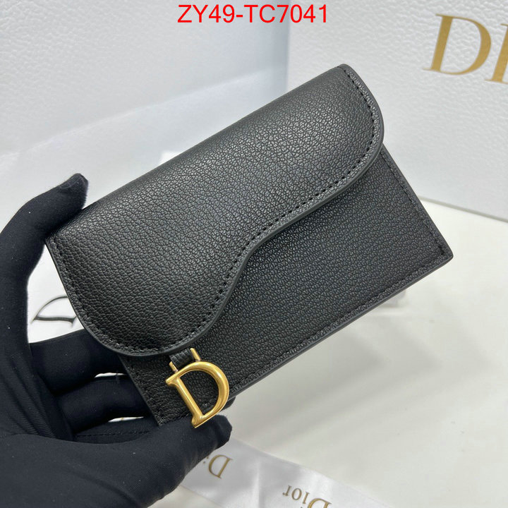 Dior Bags(4A)-Wallet- china sale ID: TC7041 $: 49USD,