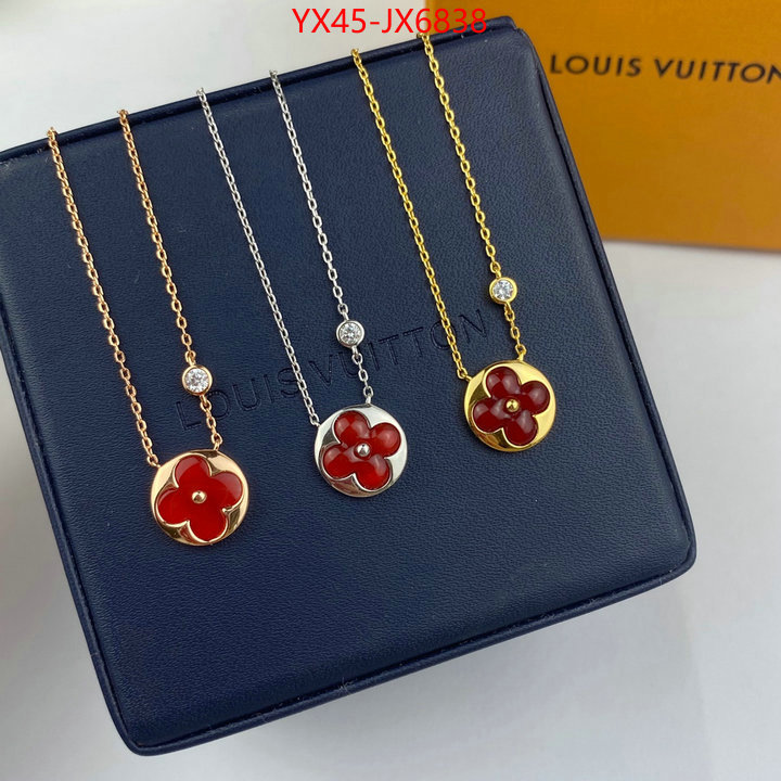 Jewelry-LV wholesale designer shop ID: JX6838 $: 45USD