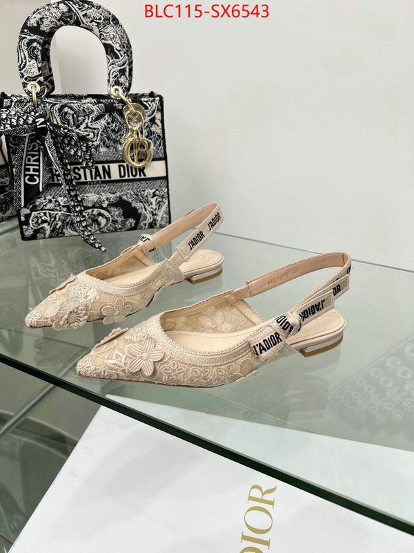 Women Shoes-Dior best quality fake ID: SX6543 $: 115USD