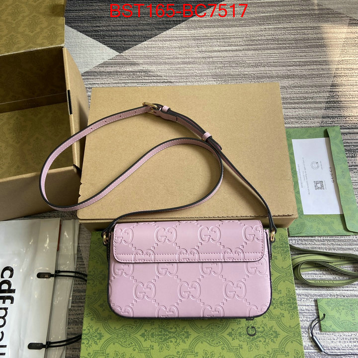 Gucci Bags(TOP)-Crossbody- where to buy high quality ID: BC7517 $: 165USD,