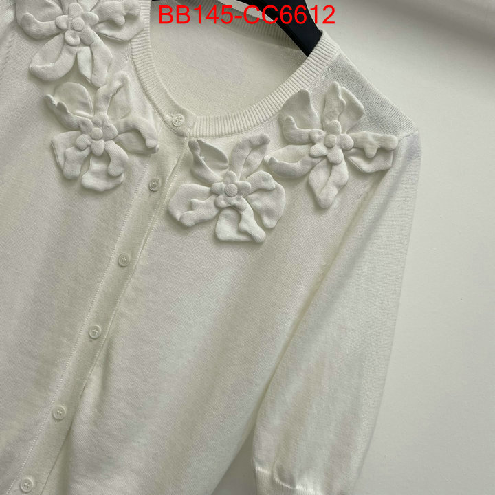 Clothing-Valentino cheap replica designer ID: CC6612 $: 145USD