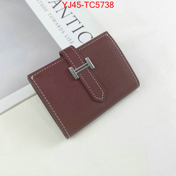 Hermes Bags(4A)-Wallet- only sell high-quality ID: TC5738 $: 45USD,