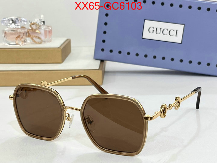 Glasses-Gucci copy aaaaa ID: GC6103 $: 65USD