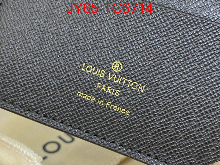 LV Bags(TOP)-Wallet 2024 replica wholesale cheap sales online ID: TC6714 $: 65USD,