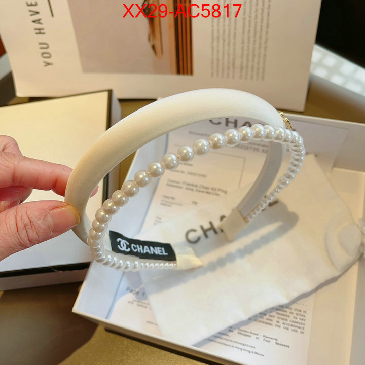 Hair band-Chanel fashion replica ID: AC5817 $: 29USD