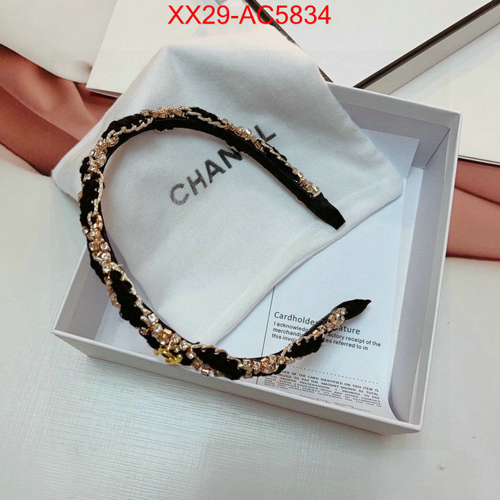 Hair band-Chanel buy cheap ID: AC5834 $: 29USD