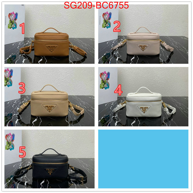 Prada Bags(TOP)-Crossbody- new ID: BC6755 $: 209USD,