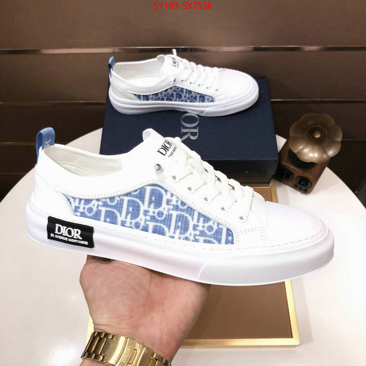 Men shoes-Dior how to find replica shop ID: SX7536 $: 109USD