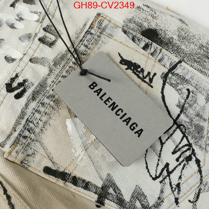 Clothing-Balenciaga 7 star quality designer replica ID: CV2349 $: 89USD