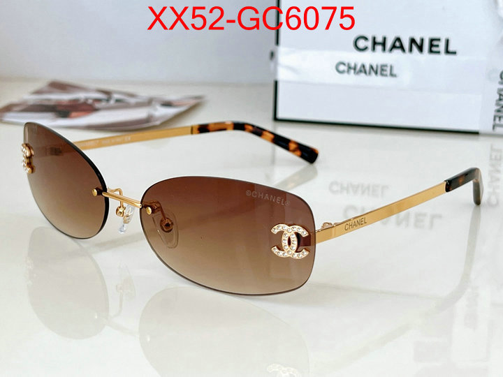 Glasses-Chanel what best replica sellers ID: GC6075 $: 52USD