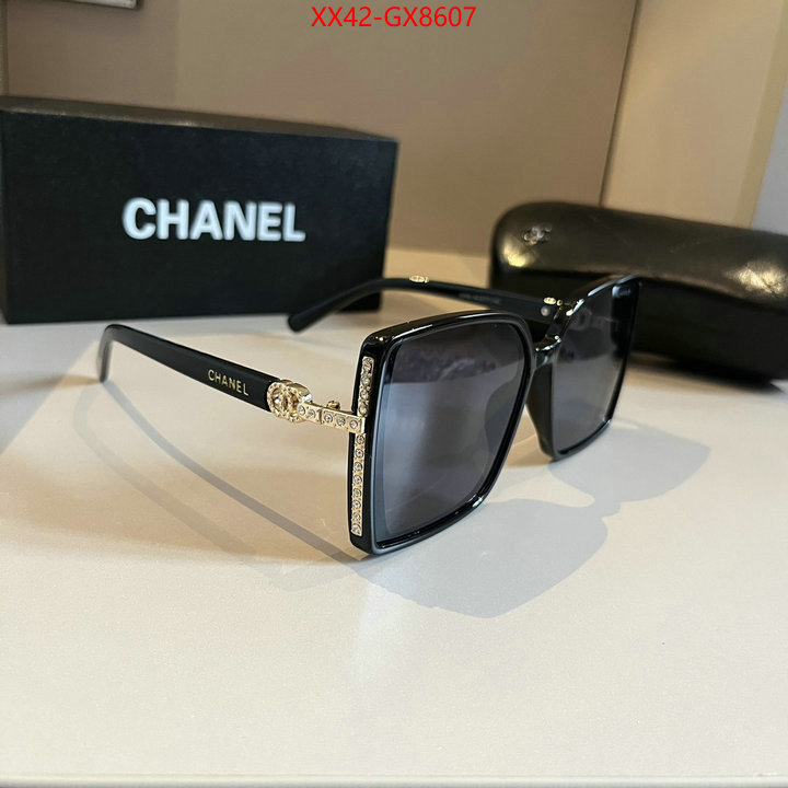 Glasses-Chanel top brands like ID: GX8607 $: 42USD