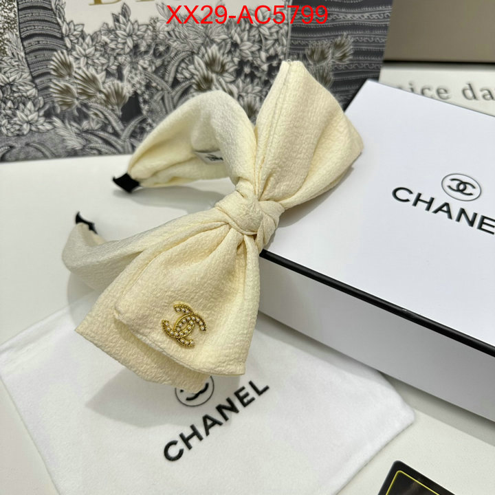 Hair band-Chanel replica shop ID: AC5799 $: 29USD