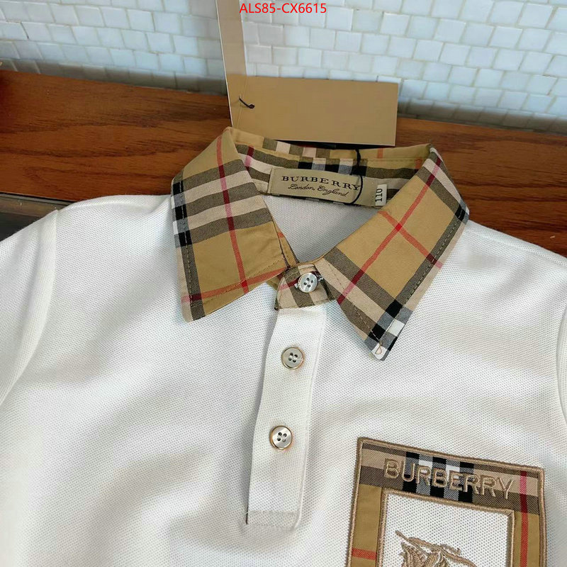 Kids clothing-Burberry what's the best place to buy replica ID: CX6615 $: 85USD