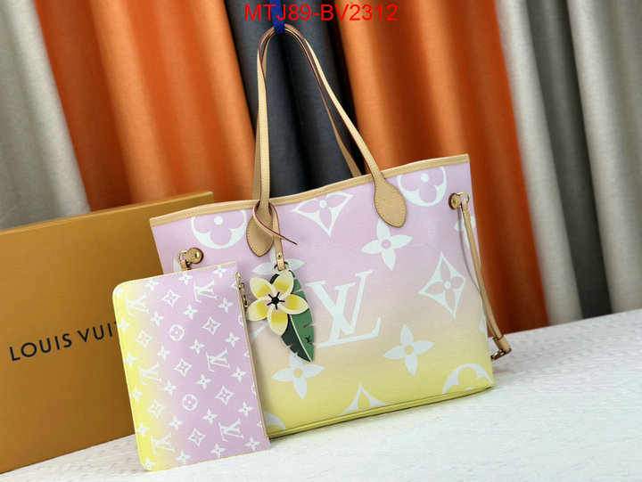 LV Bags(4A)-Neverfull- where should i buy replica ID: BV2312 $: 89USD,