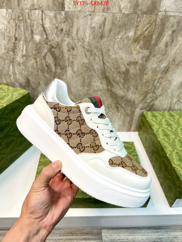 Men Shoes-Gucci high quality 1:1 replica ID: SX8470 $: 175USD