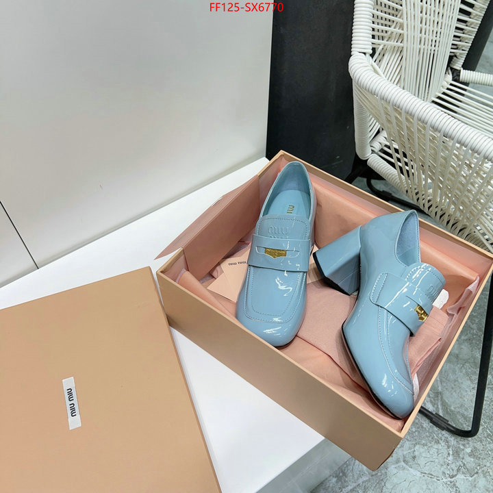 Women Shoes-Miu Miu sell high quality ID: SX6770 $: 125USD