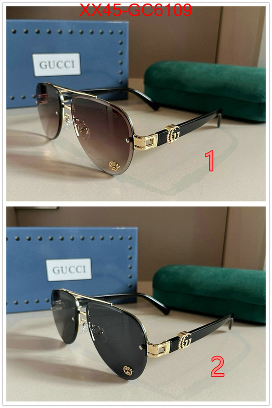 Glasses-Gucci fashion designer ID: GC6109 $: 45USD