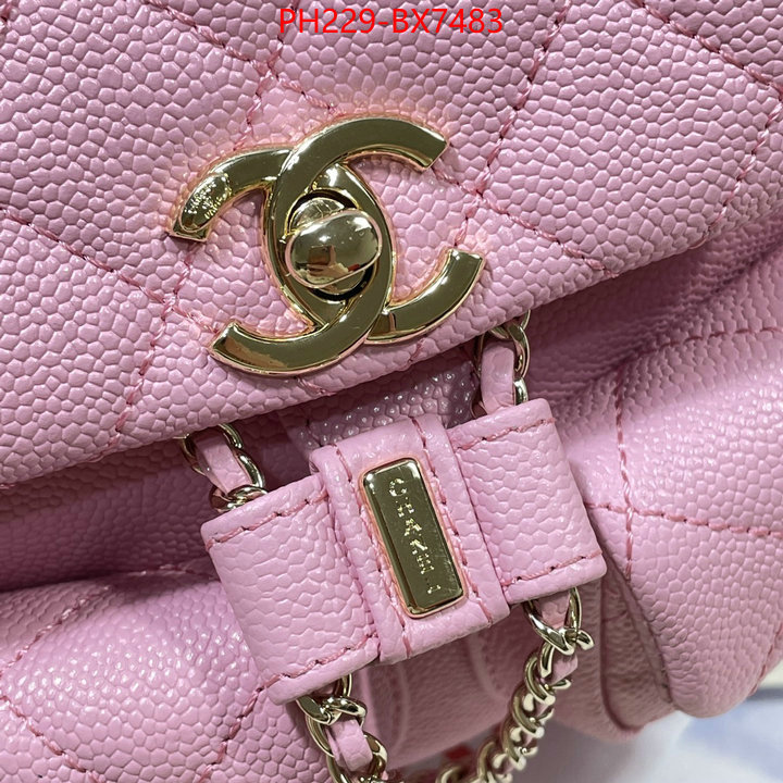 Chanel Bags(TOP)-Backpack- what's the best to buy replica ID: BX7483 $: 229USD,