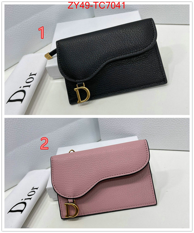 Dior Bags(4A)-Wallet- china sale ID: TC7041 $: 49USD,