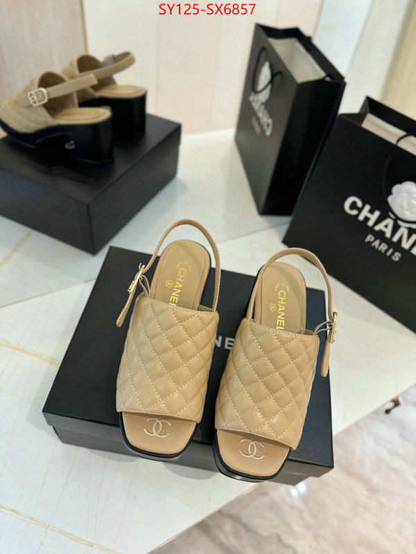 Women Shoes-Chanel replcia cheap ID: SX6857 $: 125USD