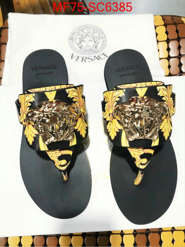 Women Shoes-Versace replica shop ID: SC6385 $: 75USD