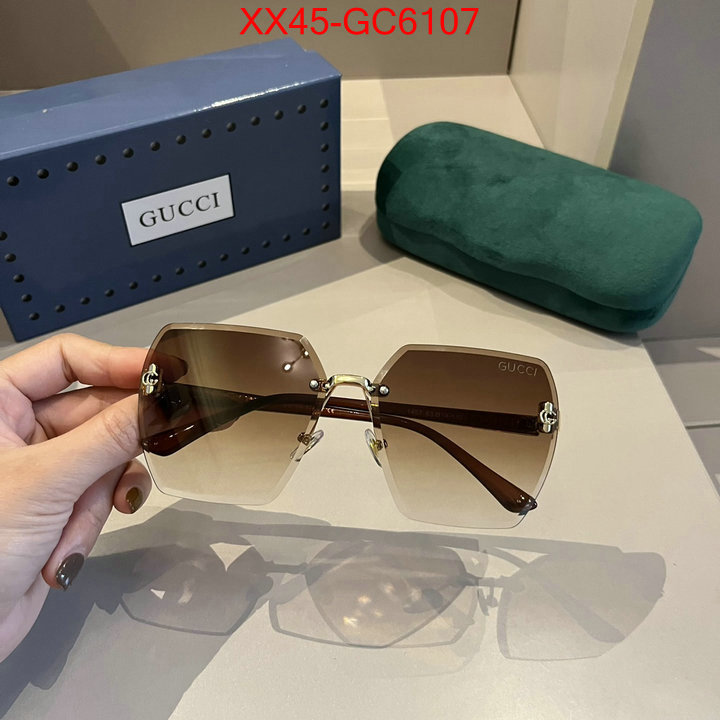 Glasses-Gucci 2024 perfect replica designer ID: GC6107 $: 45USD