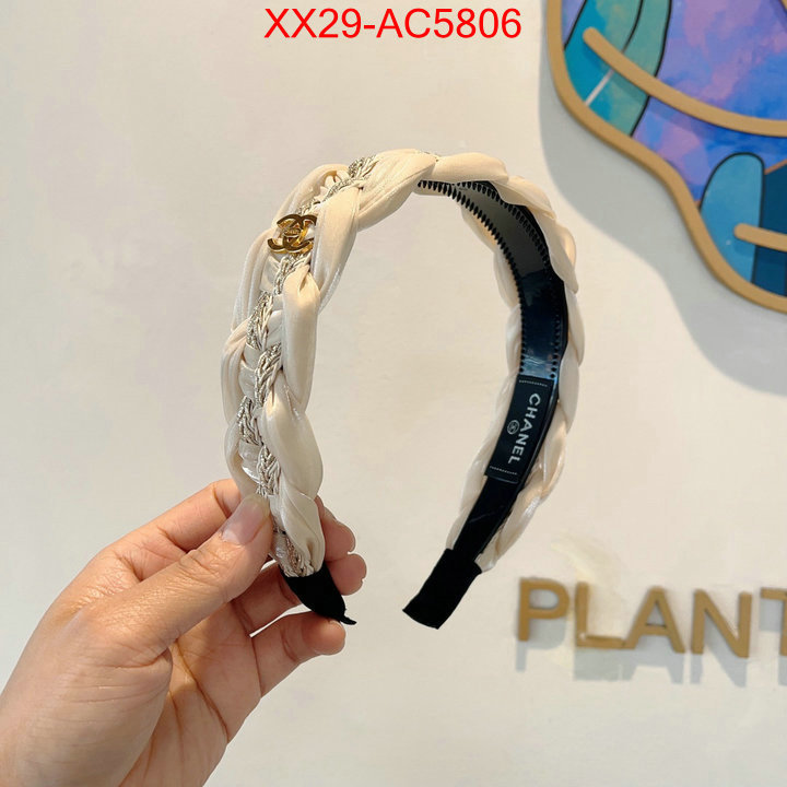 Hair band-Chanel luxury shop ID: AC5806 $: 29USD