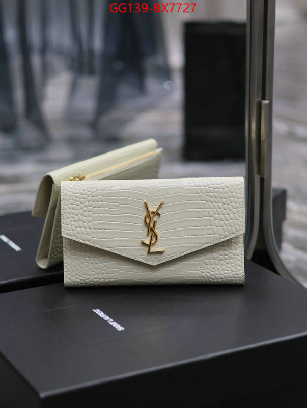 YSL Bags(TOP)-Wallet- where to buy fakes ID: BX7727 $: 139USD,