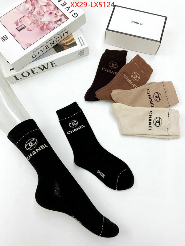 Sock-Chanel most desired ID: LX5124 $: 29USD