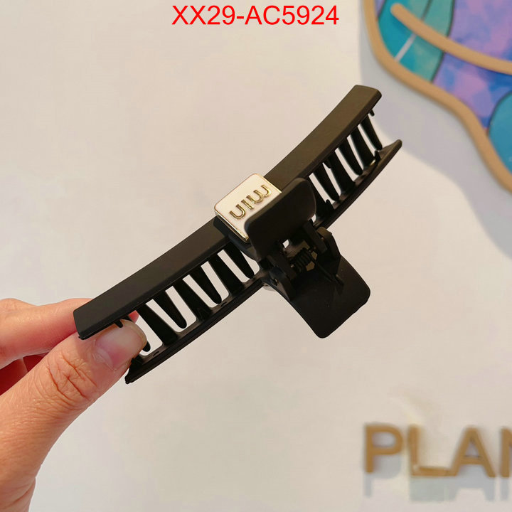 Hair band-MIU MIU cheap replica designer ID: AC5924 $: 29USD