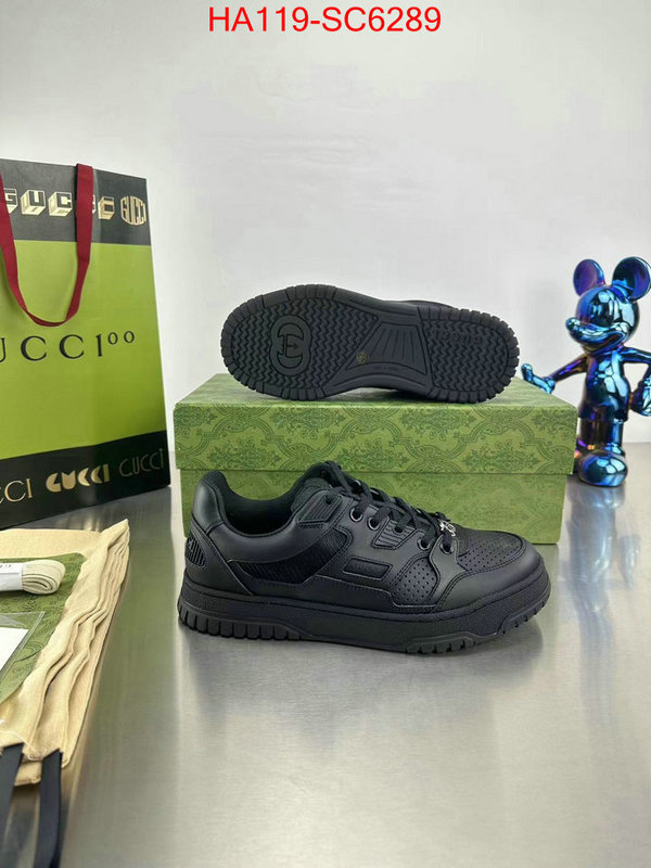 Men Shoes-Gucci high quality replica ID: SC6289 $: 119USD