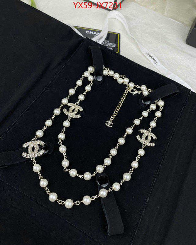 Jewelry-Chanel wholesale sale ID: JX7231 $: 59USD