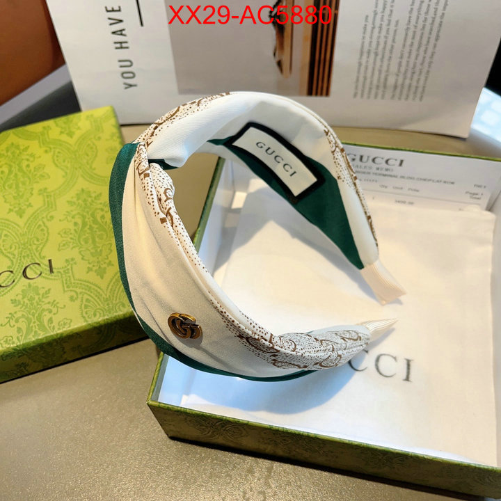 Hair band-Gucci luxury shop ID: AC5880 $: 29USD