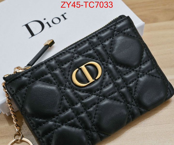 Dior Bags(4A)-Wallet- top quality ID: TC7033 $: 45USD,