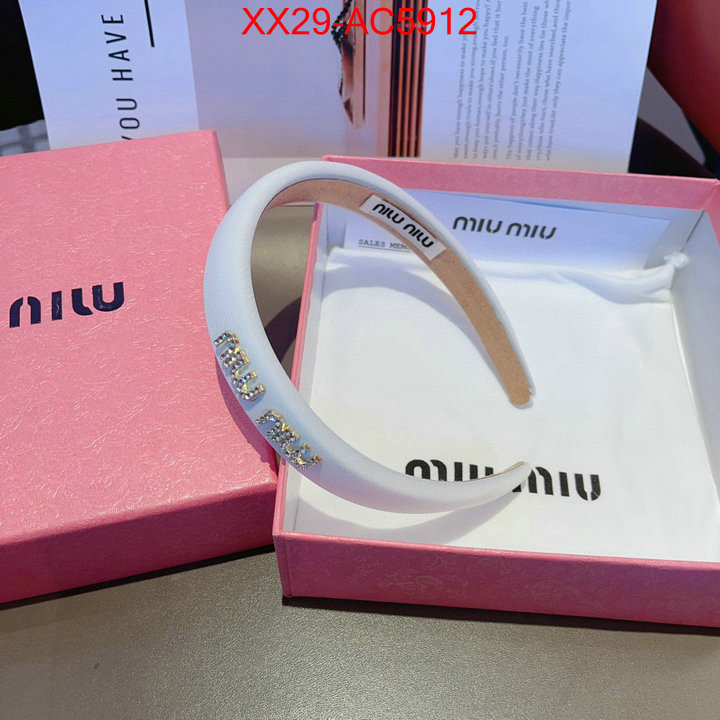 Hair band-MIU MIU replica us ID: AC5912 $: 29USD