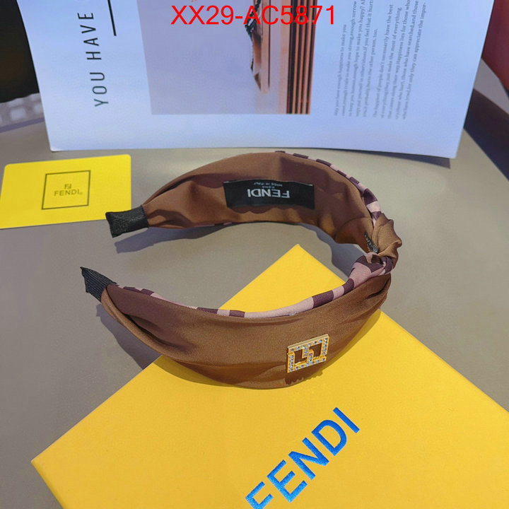 Hair band-Fendi can you buy knockoff ID: AC5871 $: 29USD