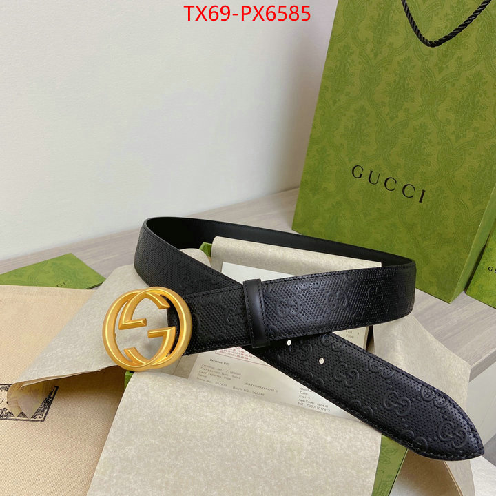 Belts-Gucci buy best high-quality ID: PX6585 $: 69USD