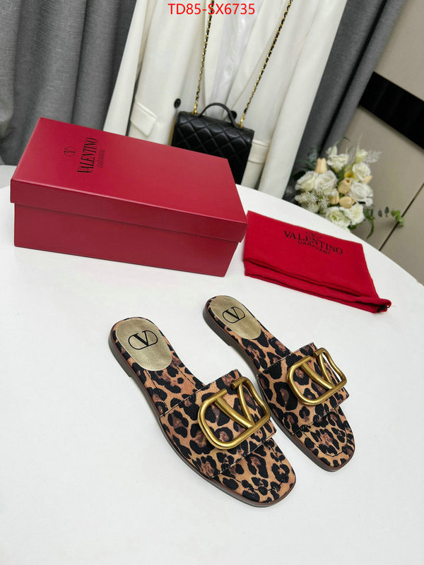 Women Shoes-Valentino high quality 1:1 replica ID: SX6735