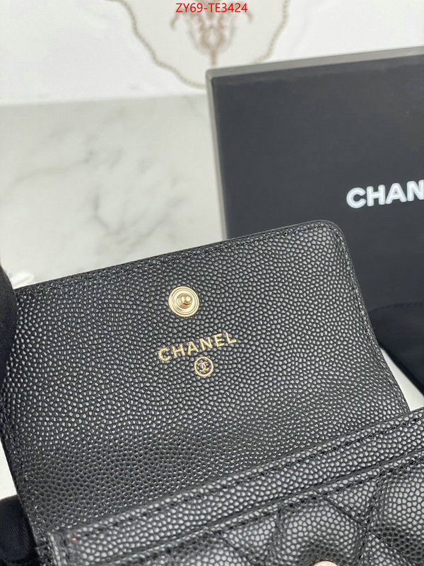 Chanel Bags(4A)-Wallet- designer fashion replica ID: TE3424 $: 69USD,