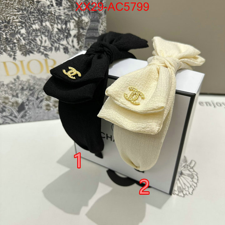 Hair band-Chanel replica shop ID: AC5799 $: 29USD