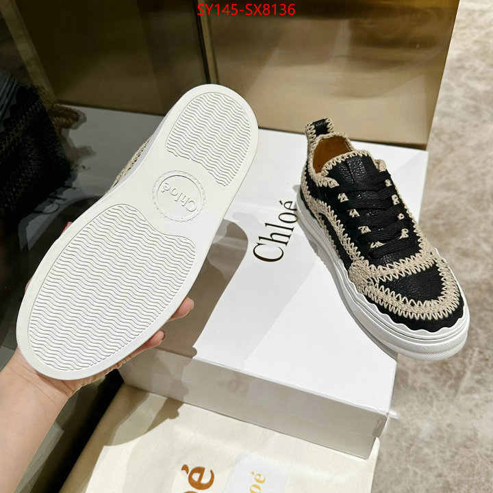 Women Shoes-Chloe best replica 1:1 ID: SX8136 $: 145USD