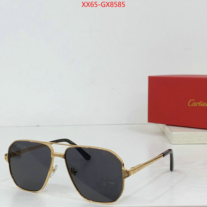 Glasses-Cartier 2024 replica ID: GX8585 $: 65USD