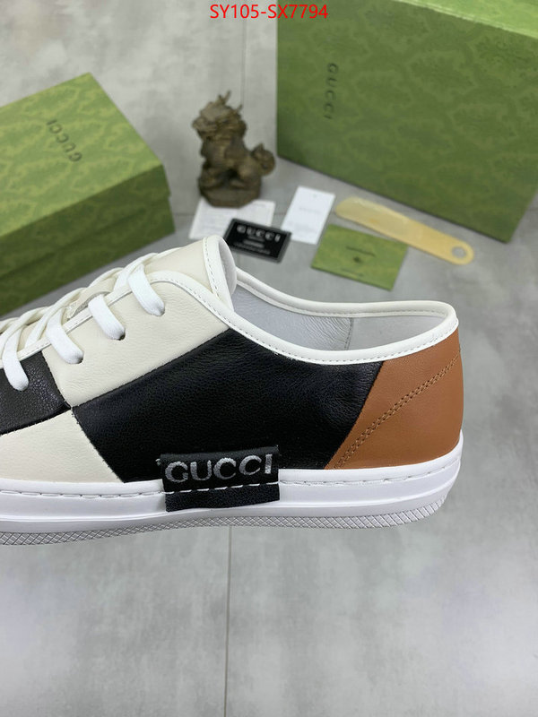 Men Shoes-Gucci best knockoff ID: SX7794 $: 105USD