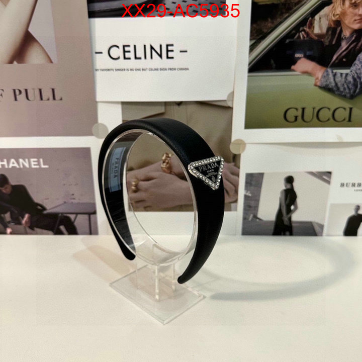 Hair band-Prada best quality fake ID: AC5935 $: 29USD