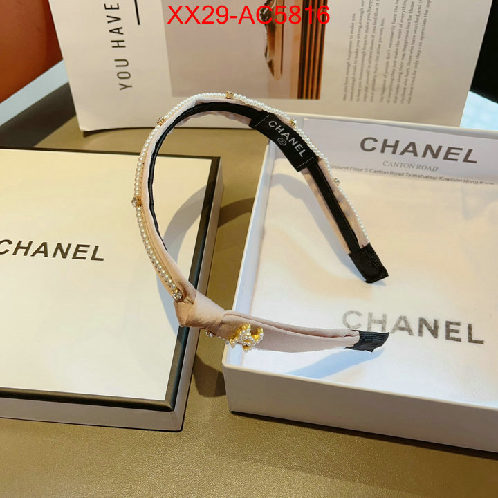 Hair band-Chanel high-end designer ID: AC5816 $: 29USD