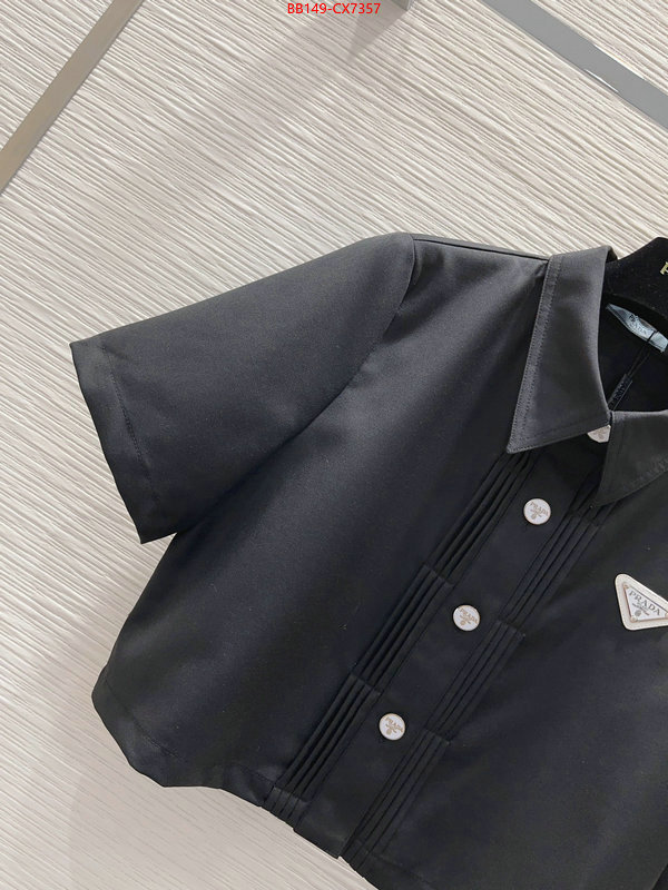 Clothing-Prada quality replica ID: CX7357 $: 149USD