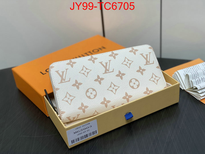 LV Bags(TOP)-Wallet buy the best high quality replica ID: TC6705 $: 99USD,