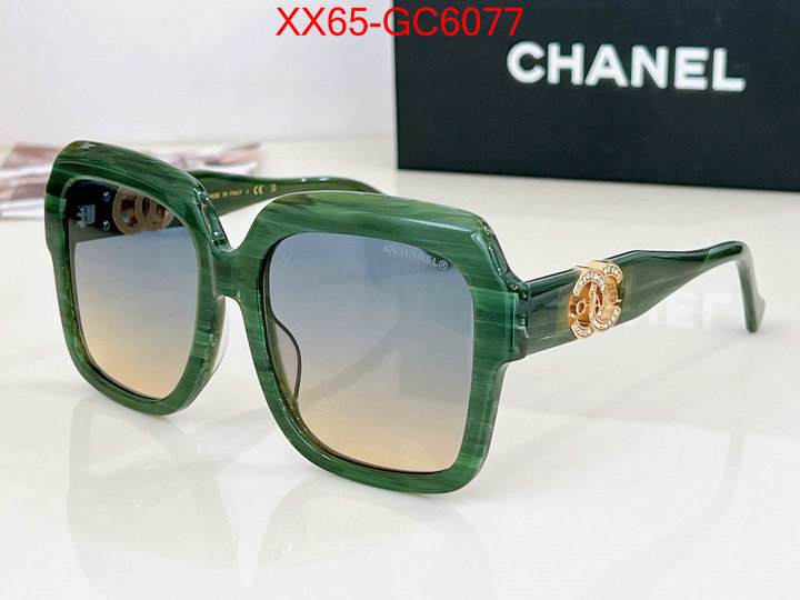 Glasses-Chanel buy aaaaa cheap ID: GC6077 $: 65USD