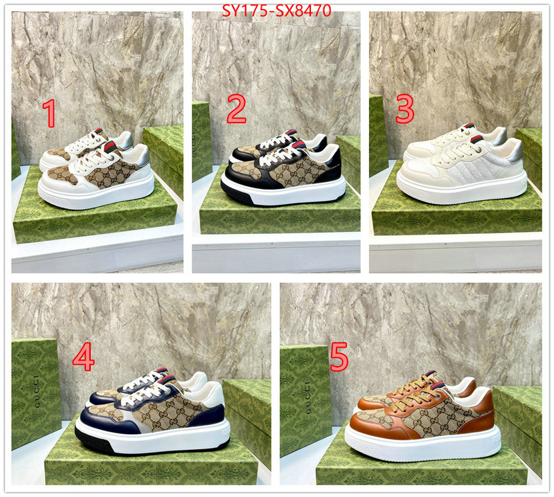 Men Shoes-Gucci high quality 1:1 replica ID: SX8470 $: 175USD