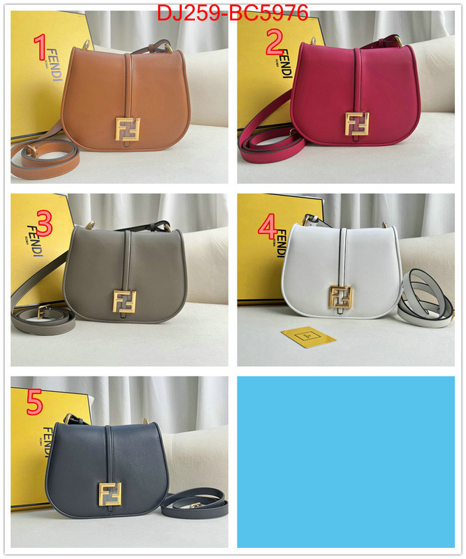 Fendi Bags(TOP)-Diagonal- wholesale 2024 replica ID: BC5976 $: 259USD,